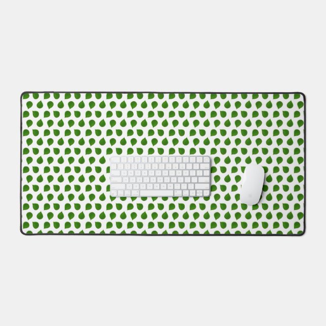 Arbre de Jade Feuilles Vertes sur Fond Blanc (Clavier et souris)