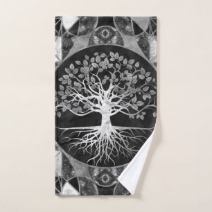 Arbre de la vie - Yggdrasil - marbre et or