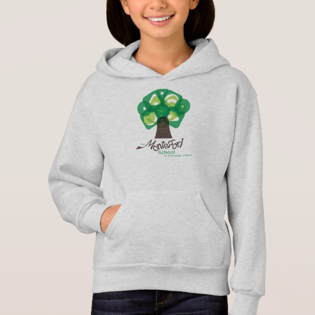 Arbre de MSCU et sweat - shirt à capuche de logo (Devant)