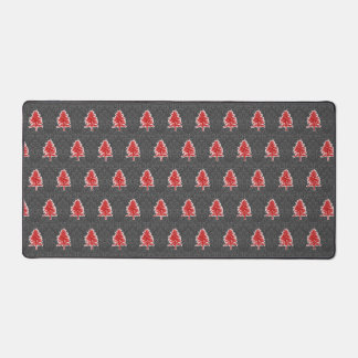 Arbre de Noël Artistique Motif Gray Rouge