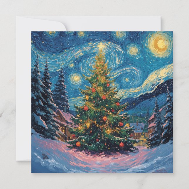 Arbre de Noël brillant (Devant)