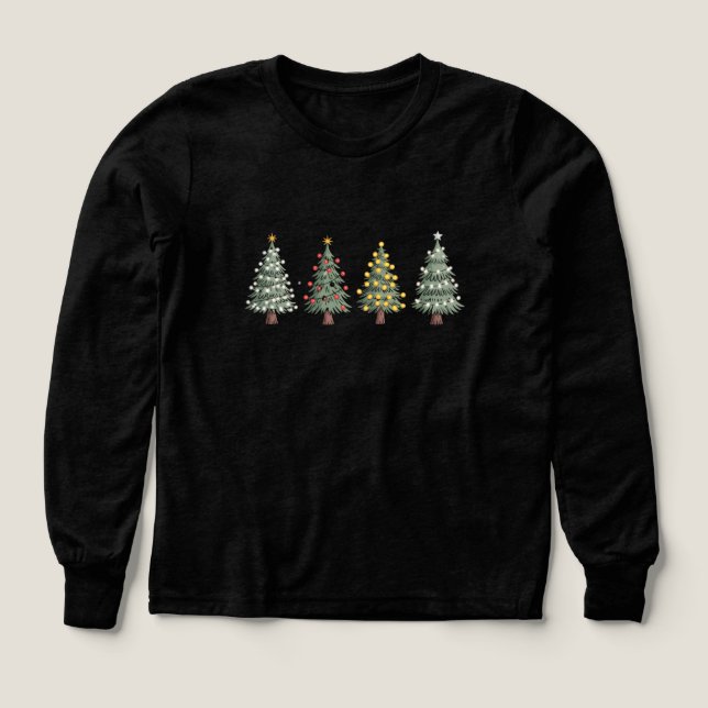 Arbre de Noël Cadeau de Fêtes Hiver  (Motif recto)