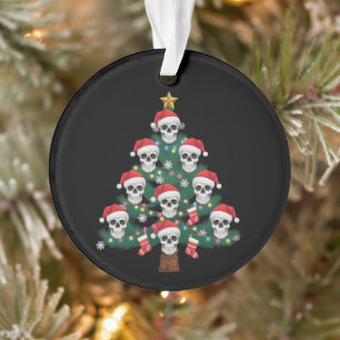 Arbre de Noël crâne Pantalon de pyjama Cool squele
