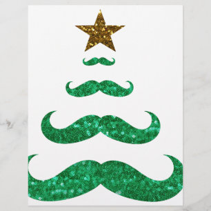 arbre de noël de la moustache
