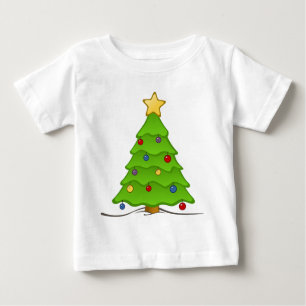 Arbre de Noël de T-shirts de Cjristmas de sweat -