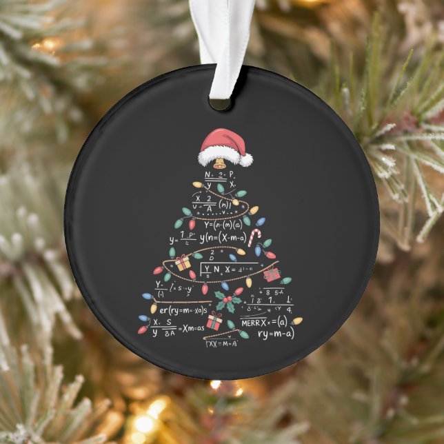 Arbre de Noël des équations mathématiques Xmas Pro (Arbre)