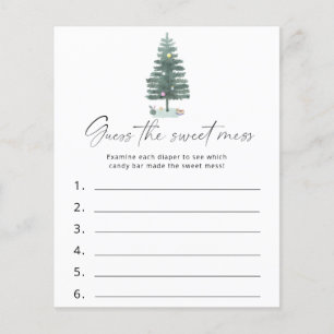 Arbre de Noël - Devinez le jeu Sweet Mess