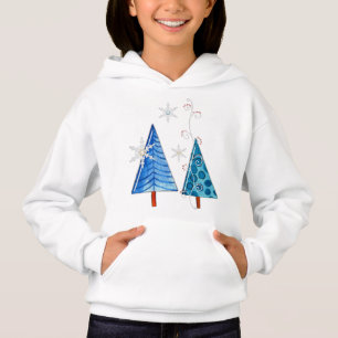 Arbre de Noël et bijoux à flocons de neige