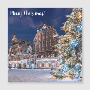 Arbre de Noël et Maison des Noirs à Riga