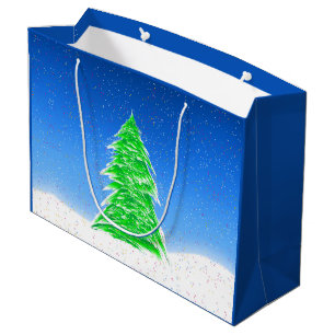Arbre de Noël Grand sac cadeau