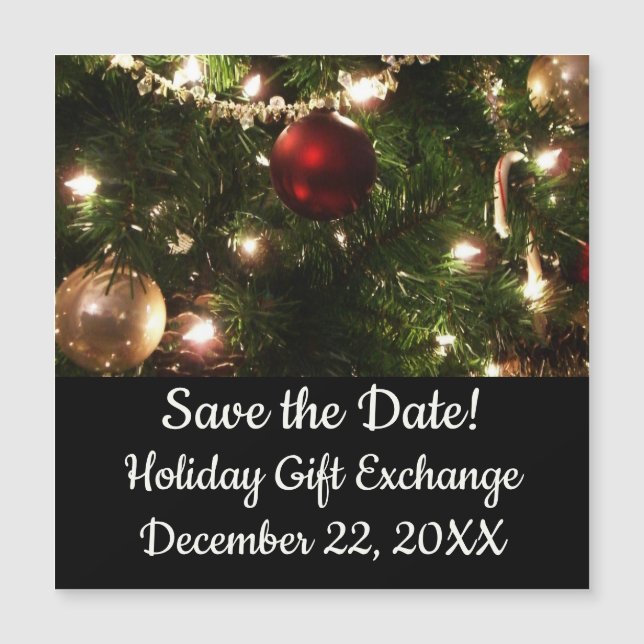 Arbre de Noël I Vacances Plutôt vert et rouge (Devant)