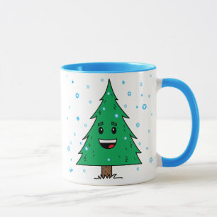 Arbre de Noël mignon - tasse