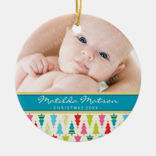 Arbre de Noël modelé par ORNEMENT de PHOTO de