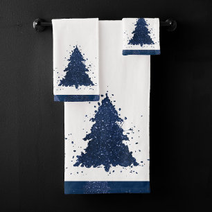 Arbre de Noël Moody   Classy Dark Navy Bleu