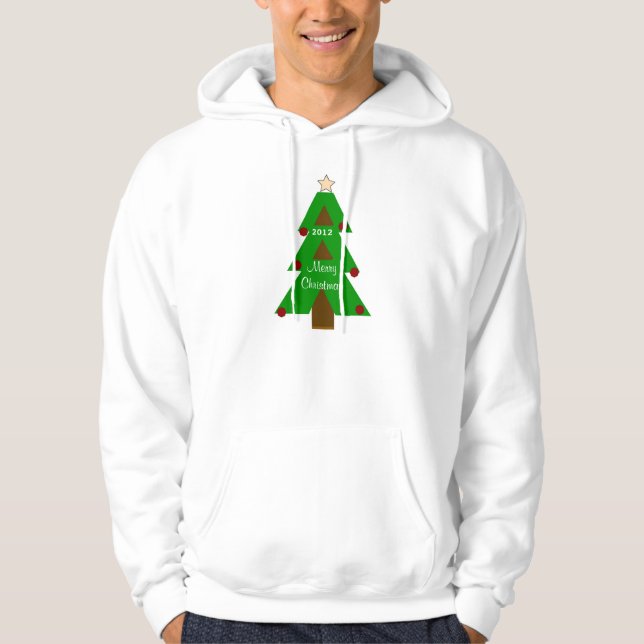 Arbre de Noël - Personnaliser le Sweat - shirt à c (Devant)