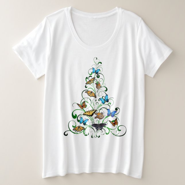 Arbre de Noël pour papillon d'adolescence (Design devant)