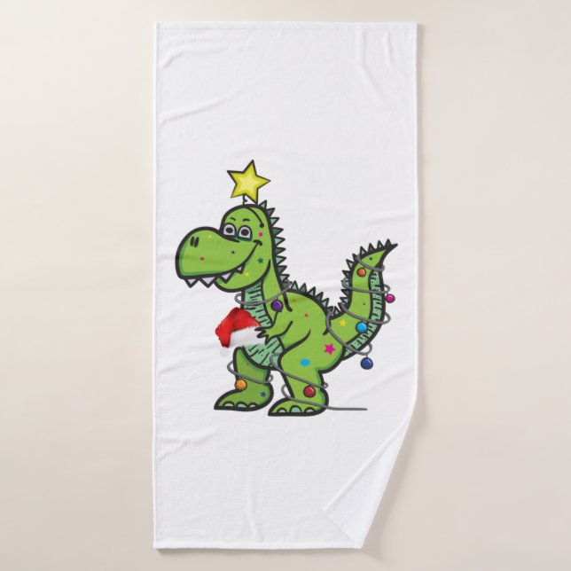 Arbre de Noël Rex (Serviette de bain)