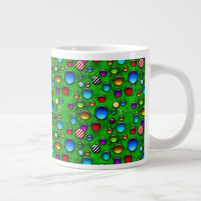 Arbre de Noël sauvage Jumbo Mug (Droite)