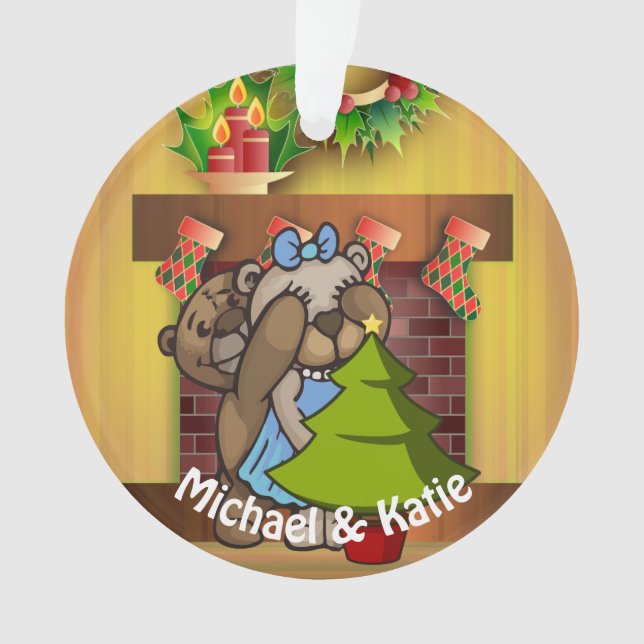 Arbre de Noël Teddy Bear Surprise (devant)