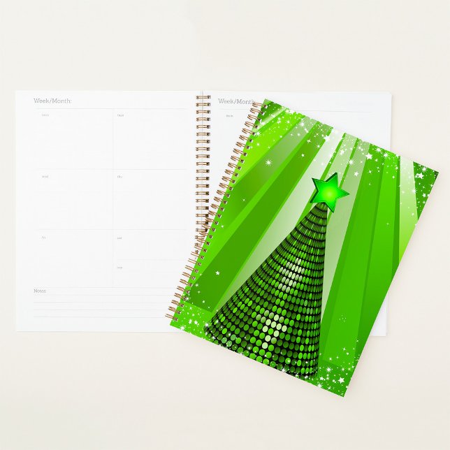 Arbre de Noël vert moderne avec étoile (Créateur téléchargé)