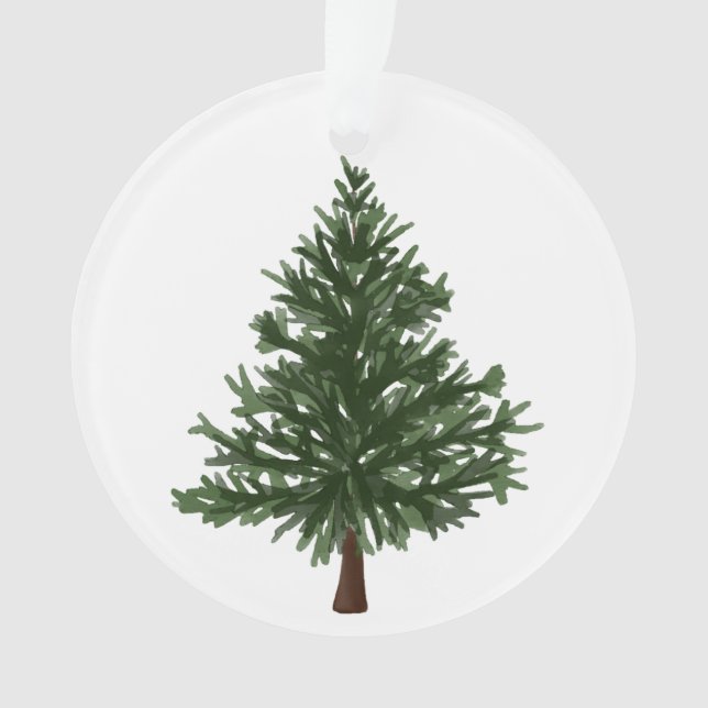 Arbre de Noël vert Waterton (devant)