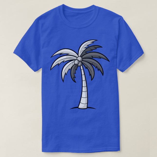 Arbre de noix de coco TShirt 6 (Design devant)