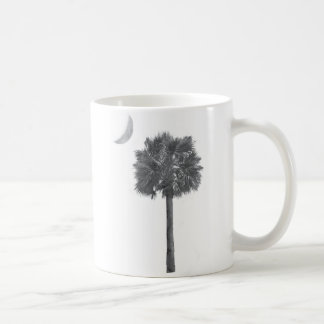 Arbre de Palmetto et tasse de lune