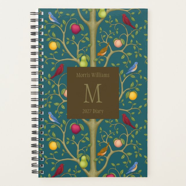 Arbre de trésors vivants Monogrammé 14x21,5 cm (Devant)