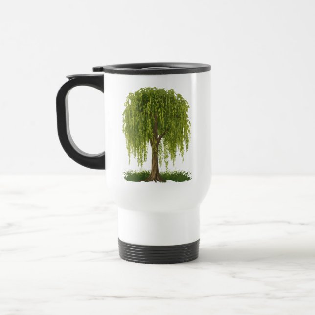 Arbre de vie - 15 oz de Mug Voyage (Gauche)