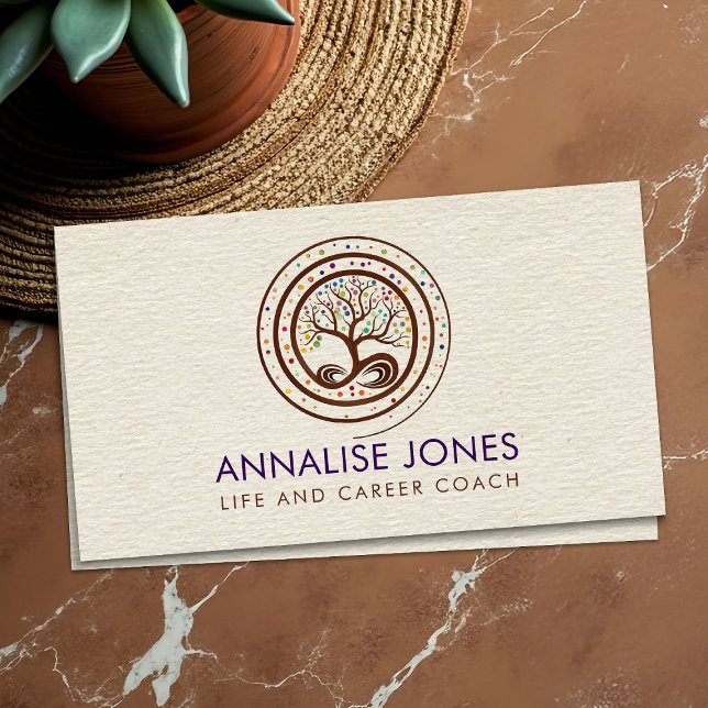 Arbre de vie - Carte de visite d'infini (Créateur téléchargé)