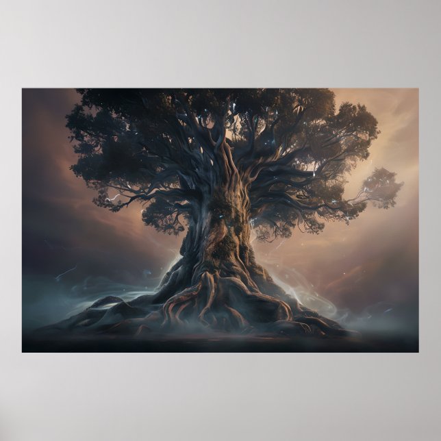 Arbre de vie - Édition Dawn Poster de l'Imaginaire (Devant)