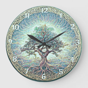 Arbre de vie grande horloge
