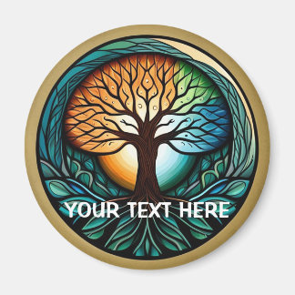 Arbre de vie - Magnet de cuisine personnalisable
