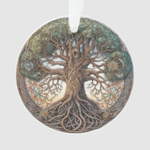 Arbre de Vie Païen Acrylique