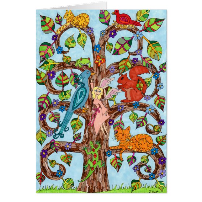 Arbre de vie printanière (Devant)