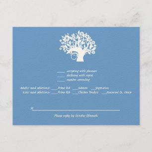 Arbre de vie Twins Bar Bat mitzvah mariage RSVP