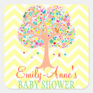 Arbre de Whimsical - Stickers Personnalisés Étique
