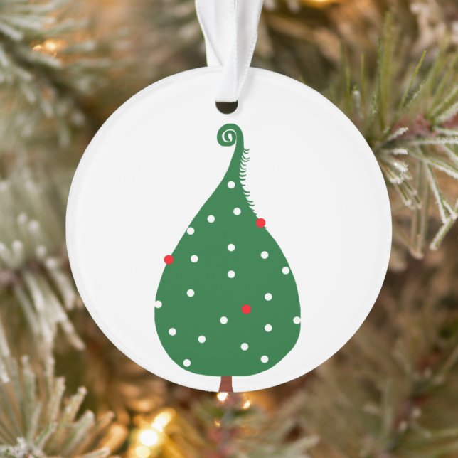 Arbre décoré de noël d'épinette (Arbre)