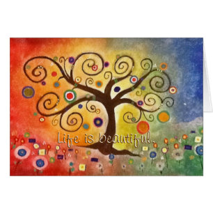 Arbre des beaux-arts de belle peinture