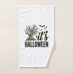 Arbre d'Halloween C'est Halloween Vintage Épouvant