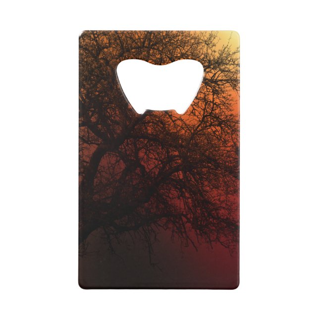 Arbre d'hiver Silhouette (Devant)