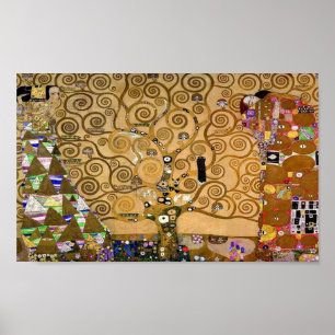 Arbre doré de la vie Art déco Symbole