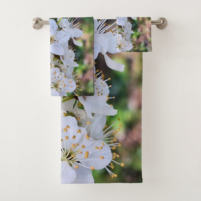 Arbre en Fleurs au Printemps Roumanie – Photograph (En situation)