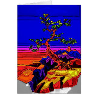 Arbre et montagnes