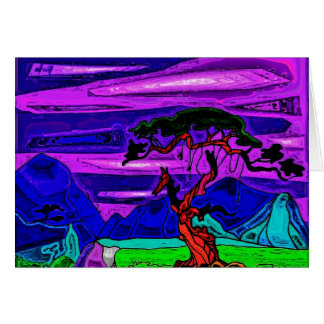 Arbre et montagnes 2