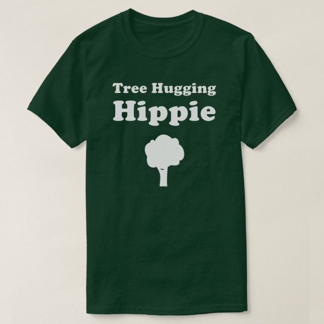 Arbre étreignant le T-shirt hippie (Design devant)