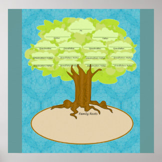 Arbre familial, affiche