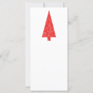 Arbre Festif Rouge. Rouge et blanc. Noël.