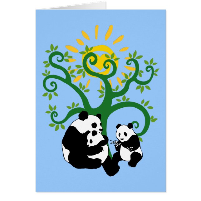 Arbre généalogique de panda (Devant)
