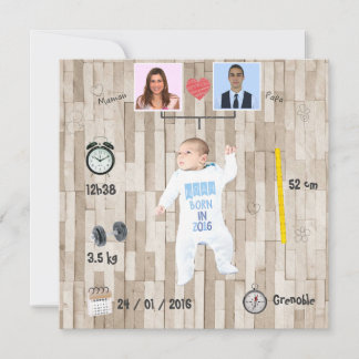 Arbre généalogique ⎮ Faire-part de naissance